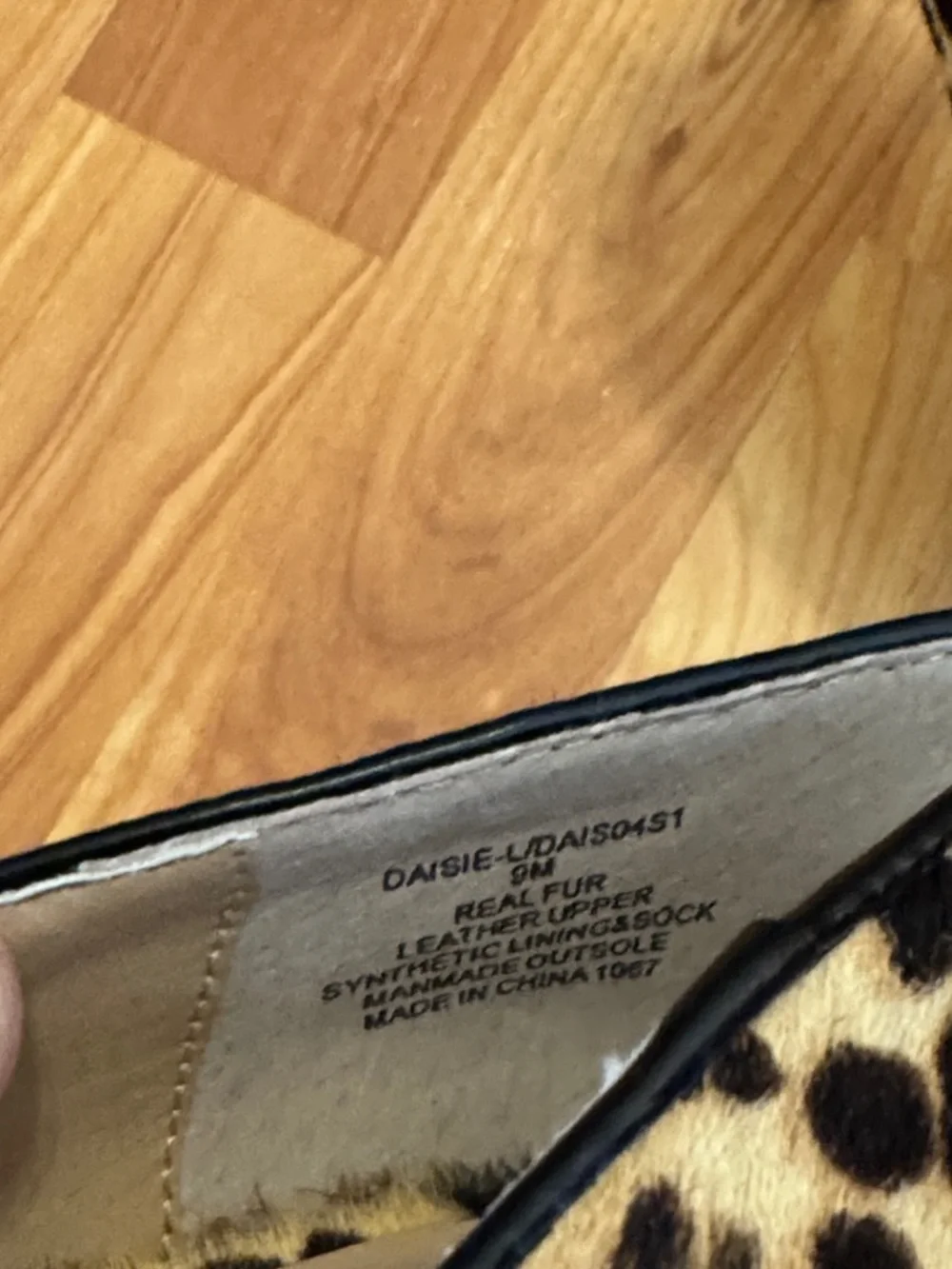 Steve Madden Daisie leopard print haircalf pumps 9 NEW - Picture 9 of 11